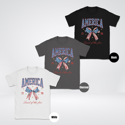 America Land Of The Free 1776 Unisex Softstyle T-Shirt