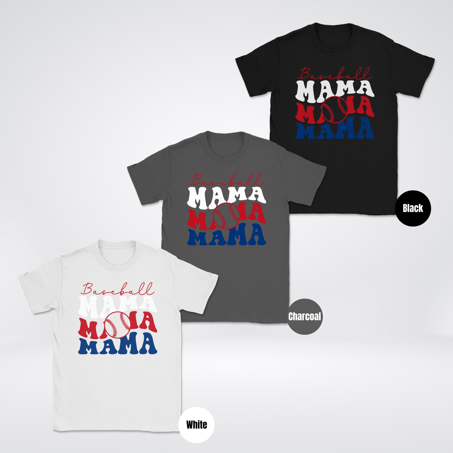 Baseball Mama Unisex Softstyle T-Shirt