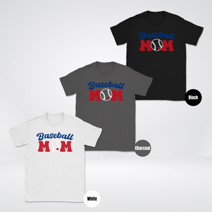 Baseball Mom Unisex Softstyle T-Shirt