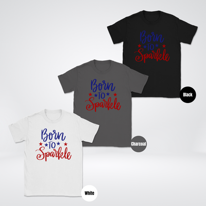 Born To Sparkle Unisex Softstyle T-Shirt