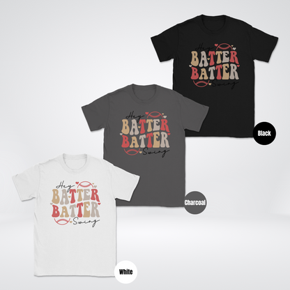 Hey Batter Batter Swing Unisex Softstyle T-Shirt