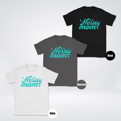 Horsey Mom Unisex Softstyle T-Shirt