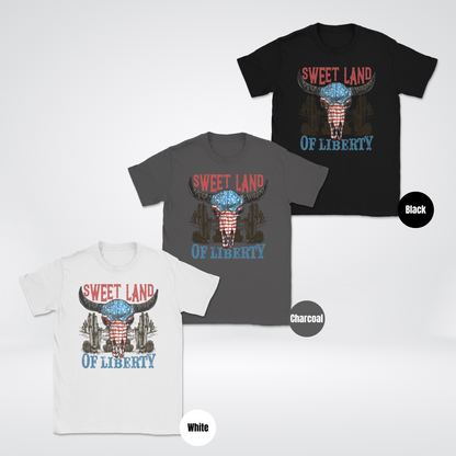 Sweet Land Of Liberty Unisex Softstyle T-Shirt