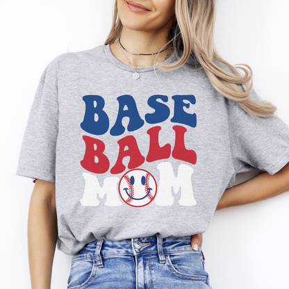 Baseball Mom Unisex Softstyle T-Shirt