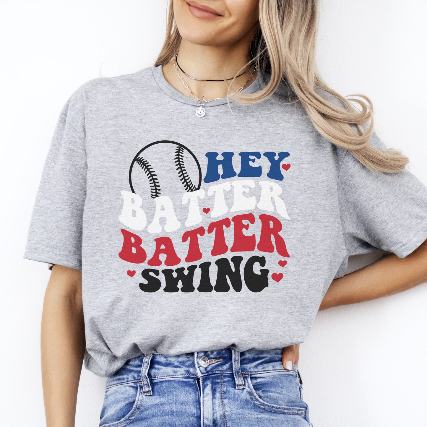 Hey Batter Batter Swing Unisex Softstyle T-Shirt