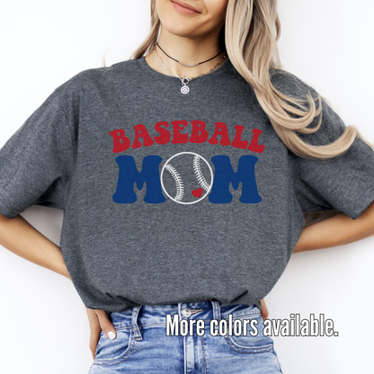 Baseball Mom Unisex Softstyle T-Shirt