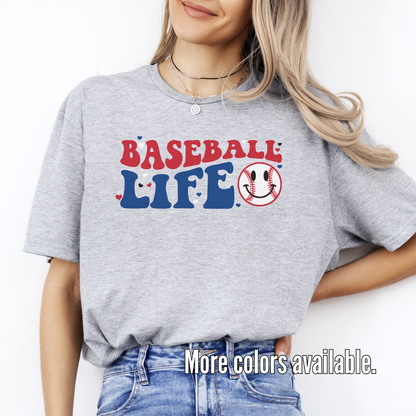 Baseball Life Unisex Softstyle T-Shirt