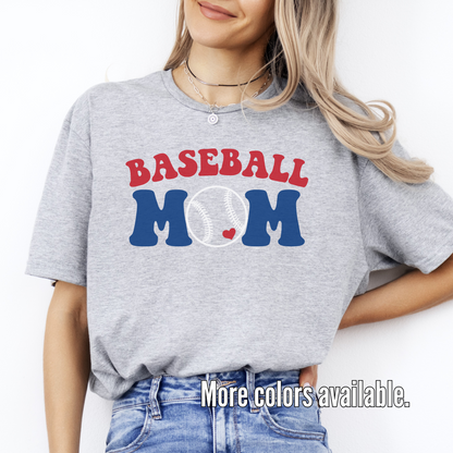 Baseball Mom Unisex Softstyle T-Shirt