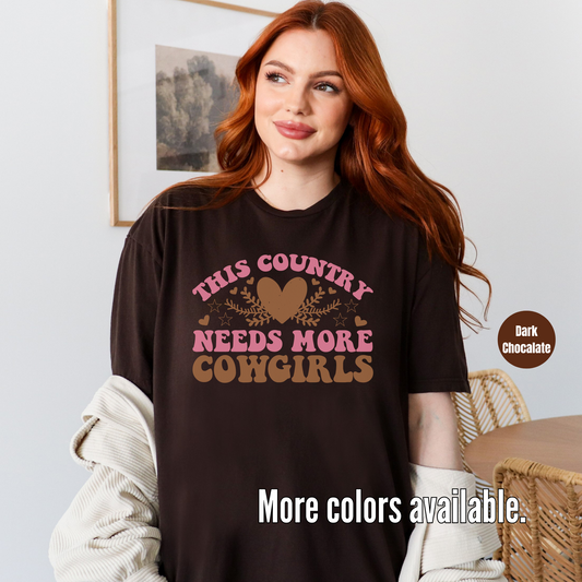 This Country Needs More Cowgirls Unisex Softstyle T-Shirt