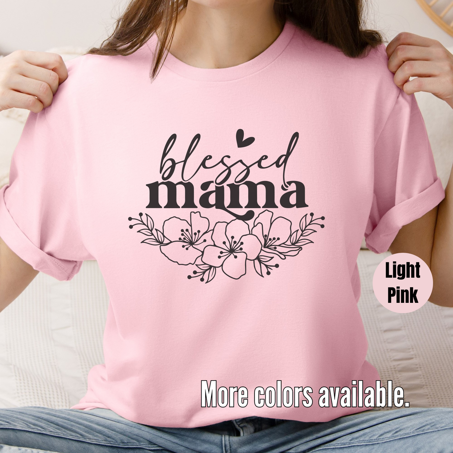 Blessed Mama Unisex Softstyle T-Shirt