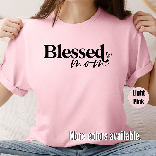 Blessed Mom Softstyle T-Shirt