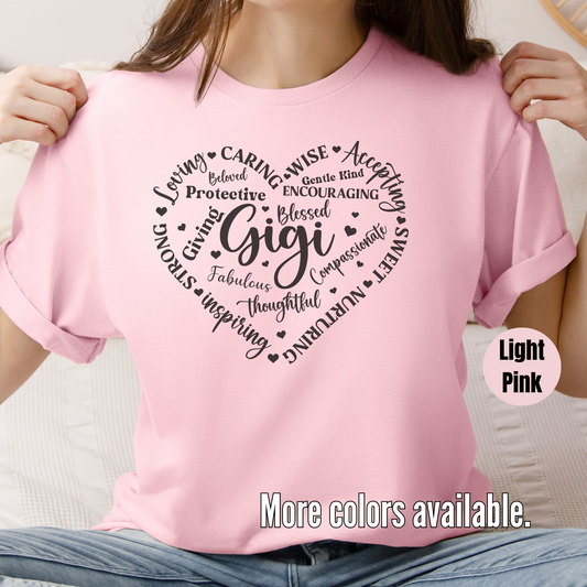 Gigi Grandma Unisex Softstyle T-Shirt