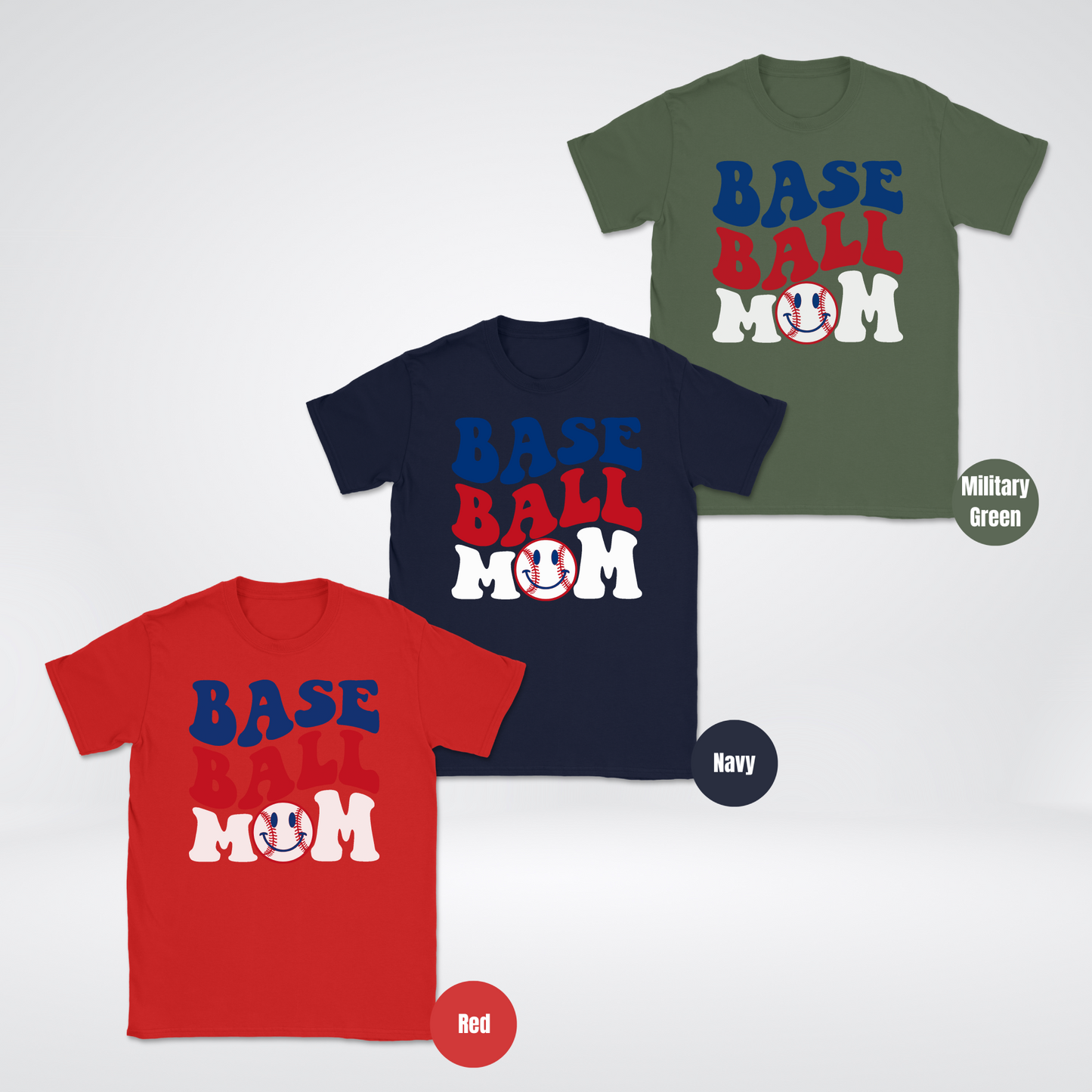 Baseball Mom Unisex Softstyle T-Shirt