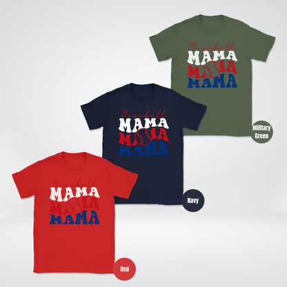 Baseball Mama Unisex Softstyle T-Shirt