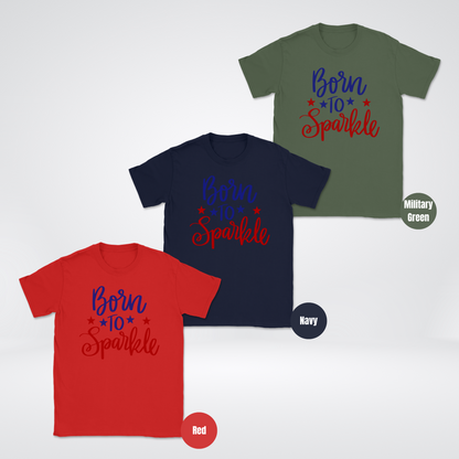 Born To Sparkle Unisex Softstyle T-Shirt