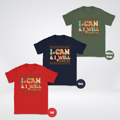 I Can And I Will Watch Me Unisex Softstyle T-Shirt