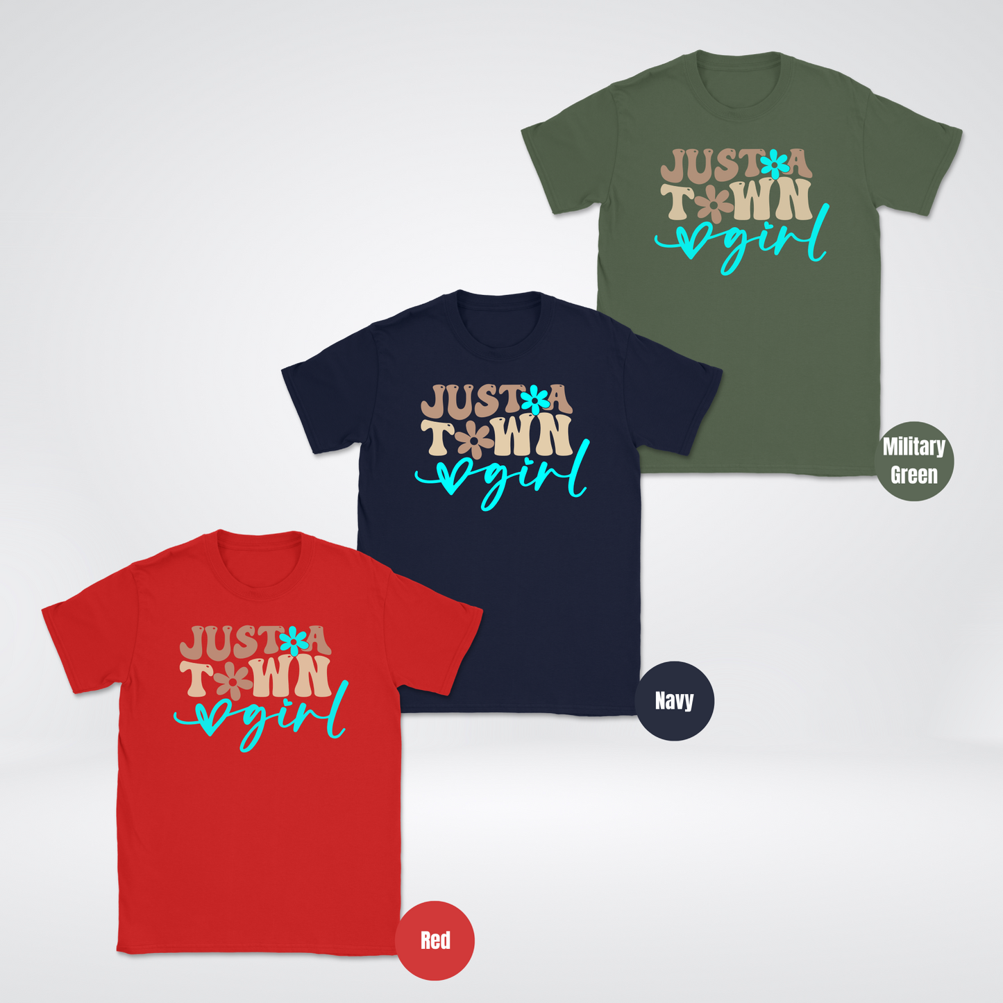 Just A Town Girl Unisex Softstyle T-Shirt