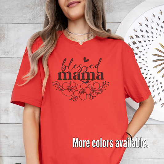 Blessed Mama Unisex Softstyle T-Shirt