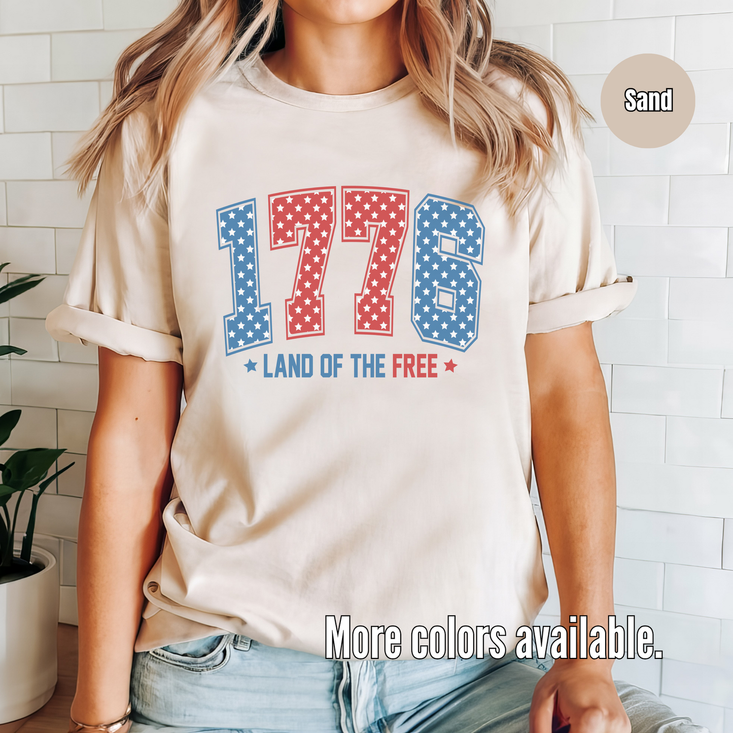 1776 Land Of The Free T-Shirt