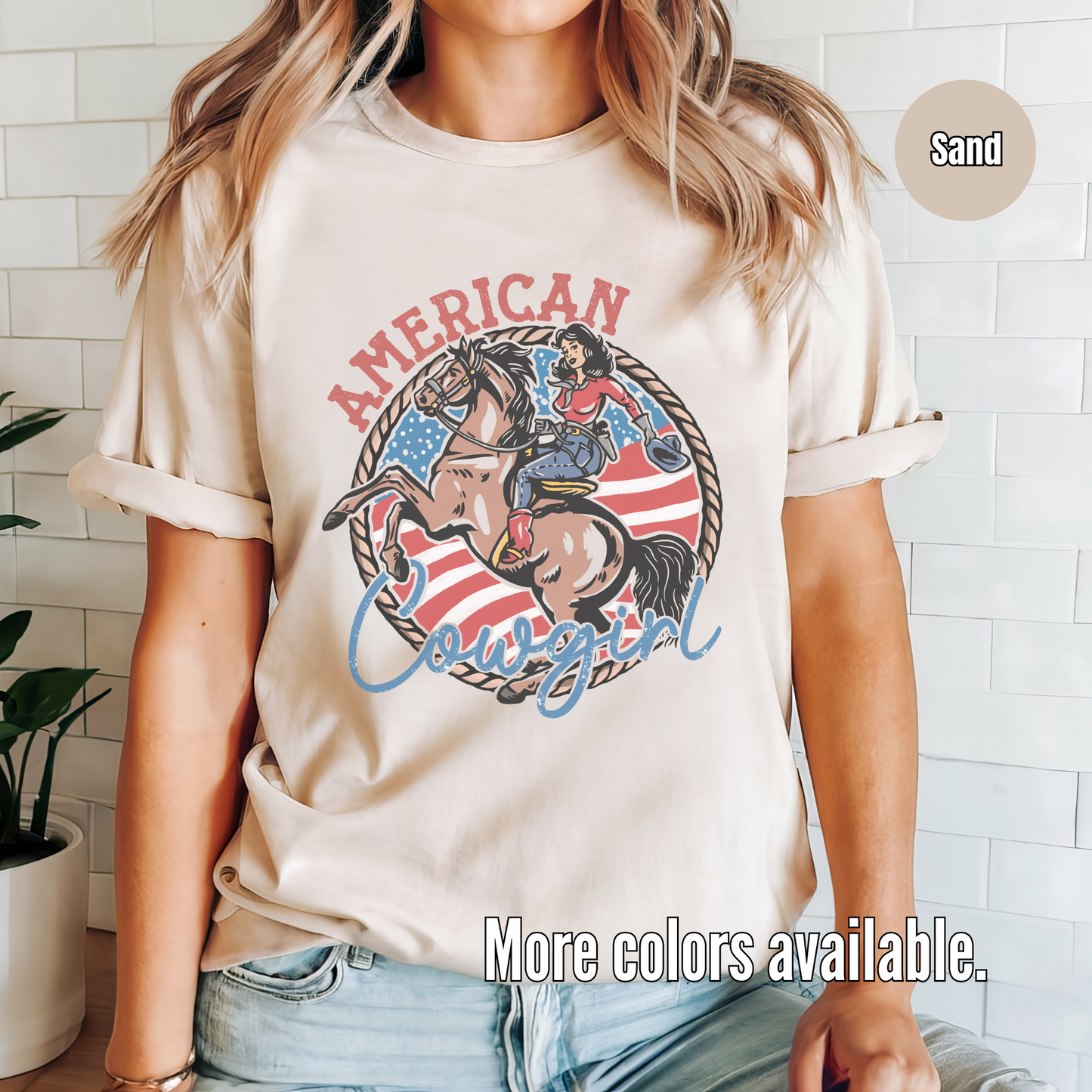 American Cowgirl Unisex Softstyle T-Shirt