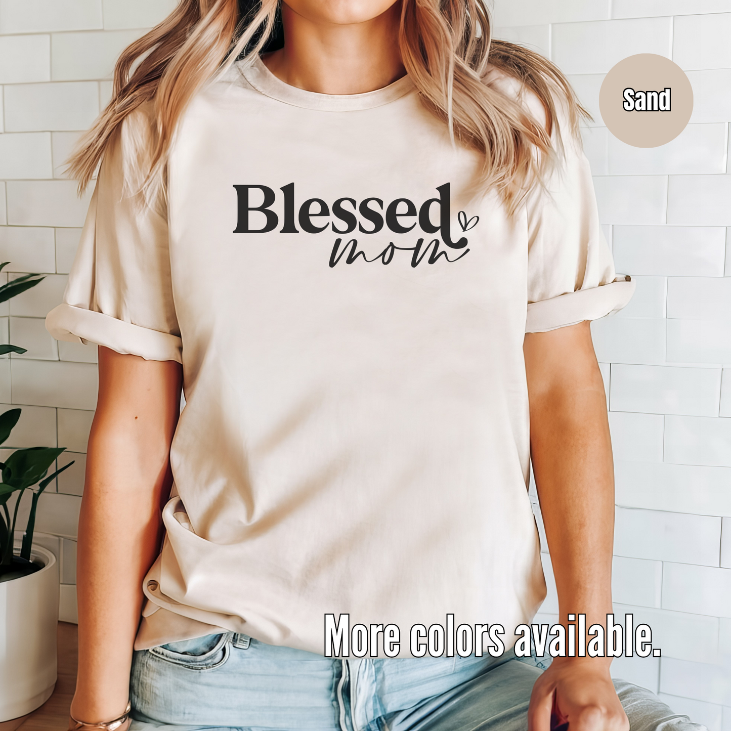 Blessed Mom Softstyle T-Shirt