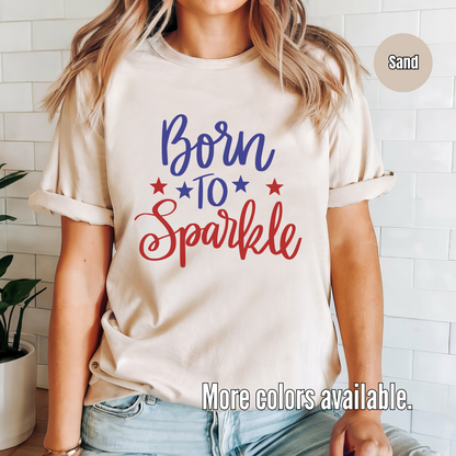 Born To Sparkle Unisex Softstyle T-Shirt