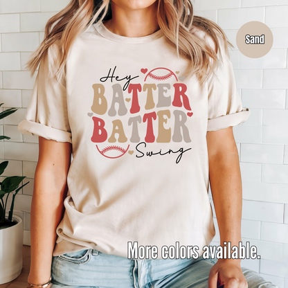 Hey Batter Batter Swing Unisex Softstyle T-Shirt