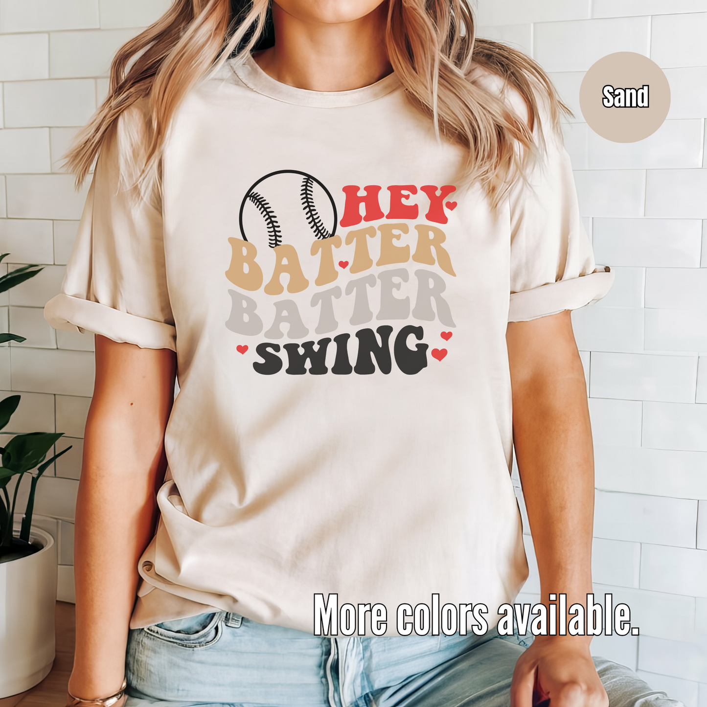 Hey Batter Batter Swing 4 T-Shirt