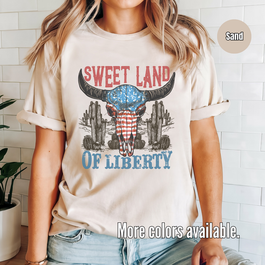 Sweet Land Of Liberty Unisex Softstyle T-Shirt