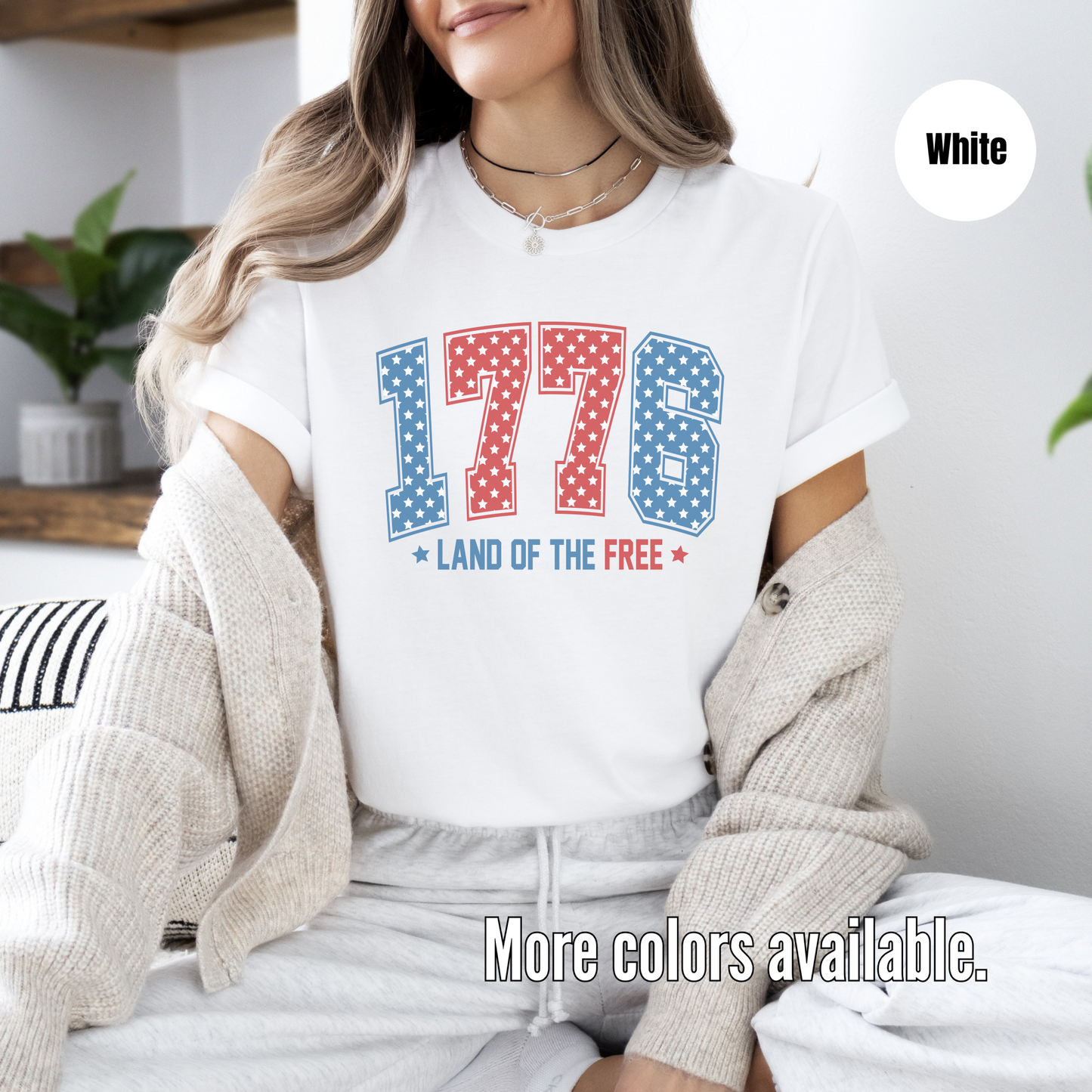 1776 Land Of The Free T-Shirt