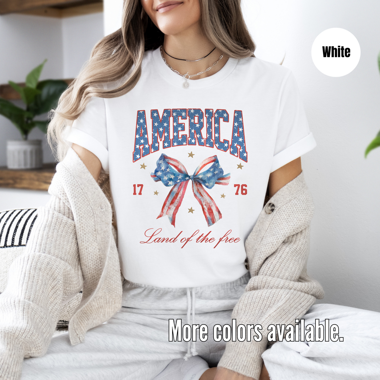 America Land Of The Free 1776 Unisex Softstyle T-Shirt