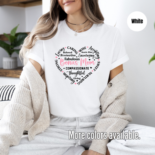 Bonus Mom Unisex Softstyle T-Shirt