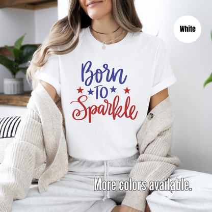 Born To Sparkle Unisex Softstyle T-Shirt