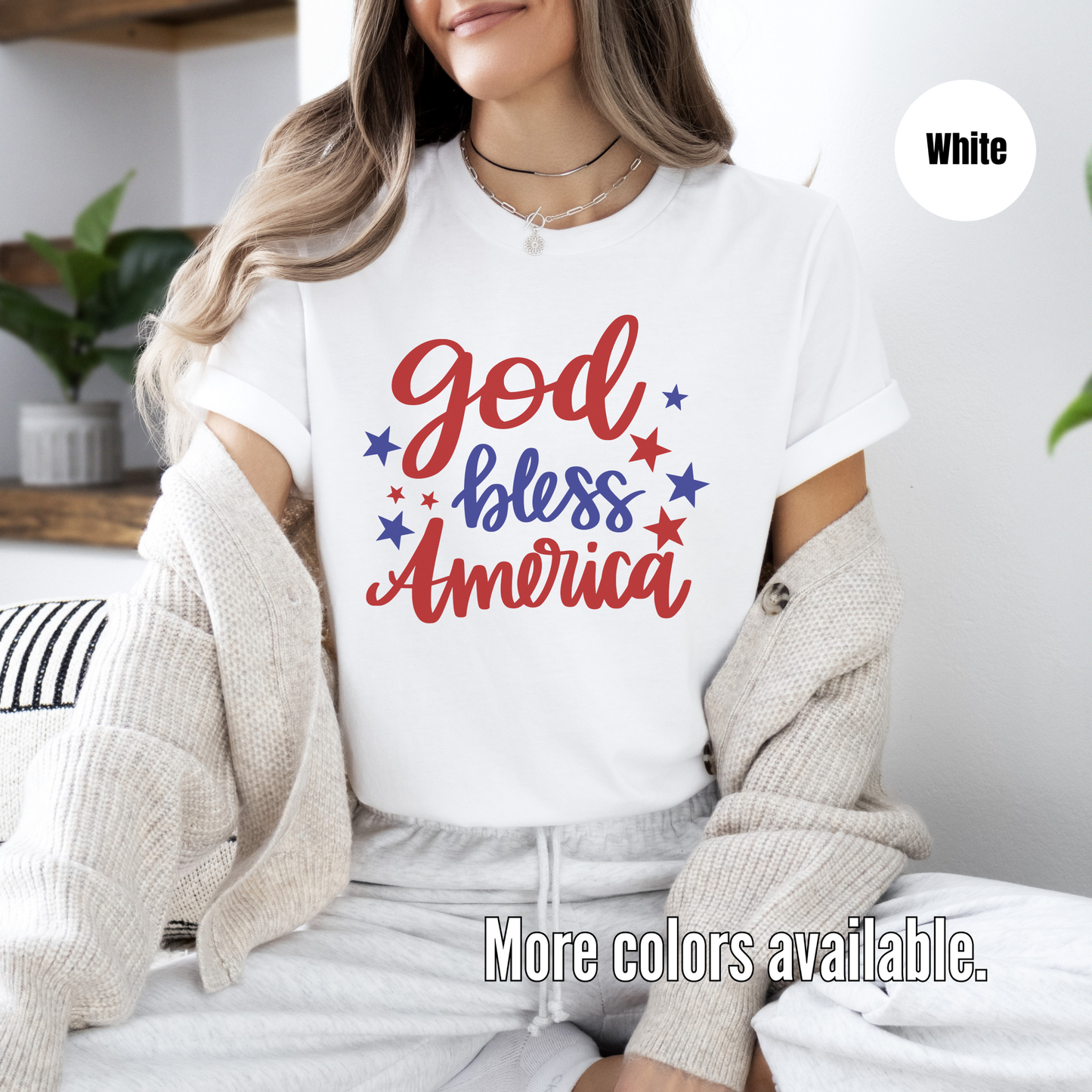 God Bless America Unisex Softstyle T-Shirt