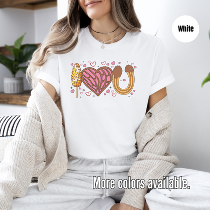 I Love You Elote Concha Churro Softstyle T-Shirt