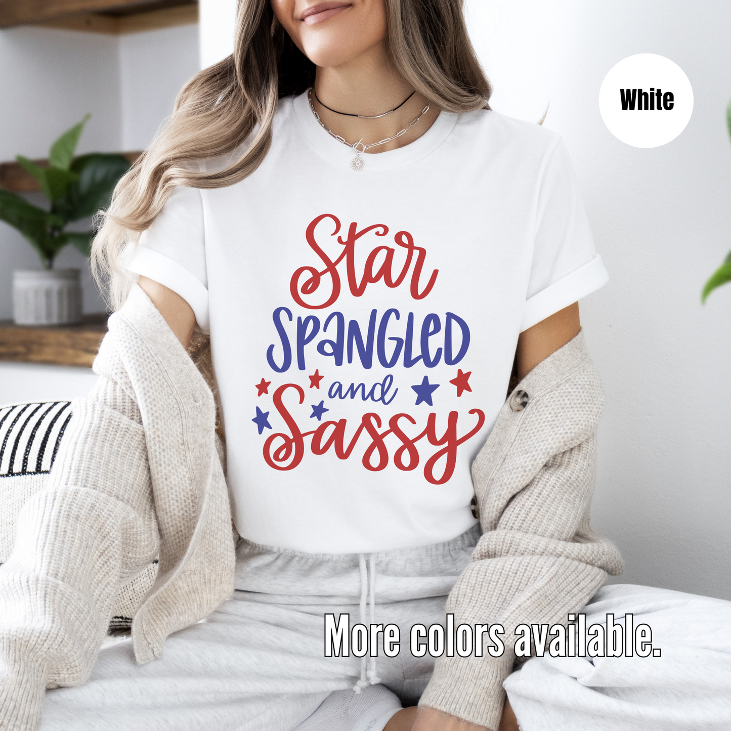 Star Spangled & Sassy Unisex Softstyle T-Shirt