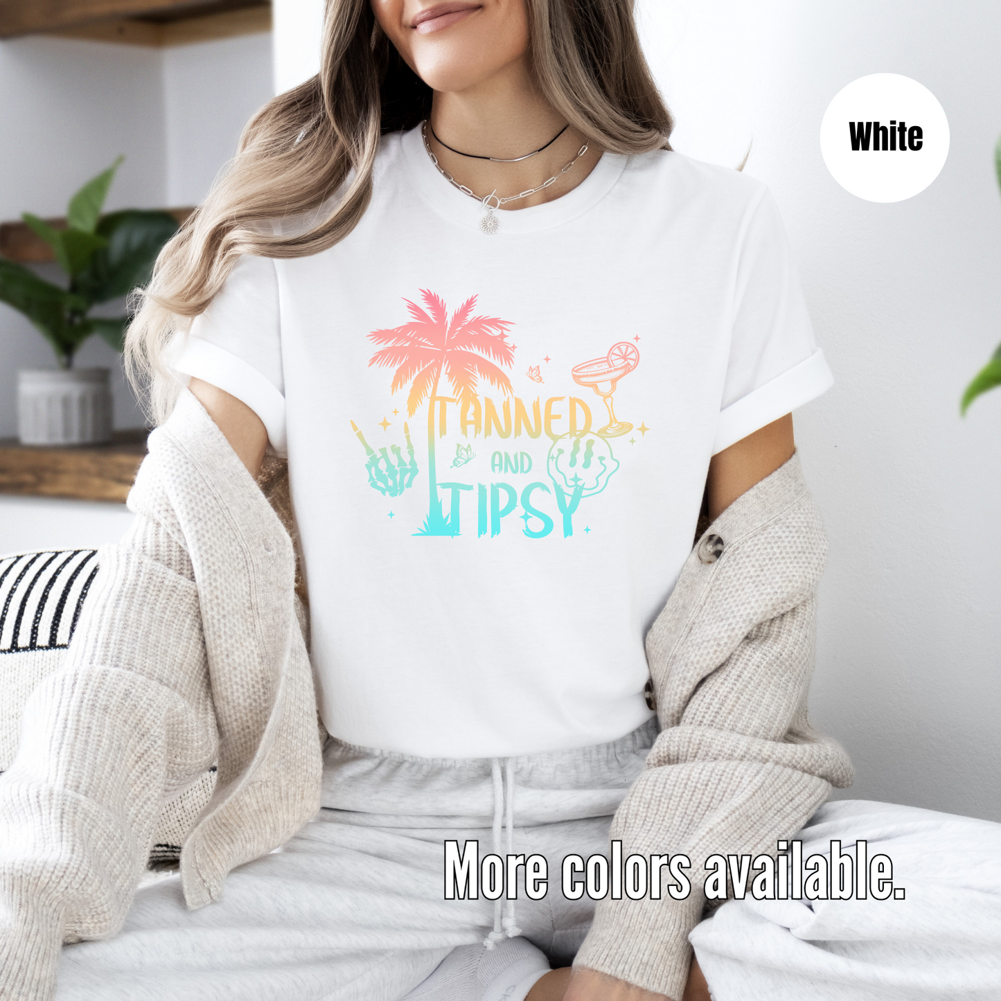 Tanned And Tipsy T-Shirt