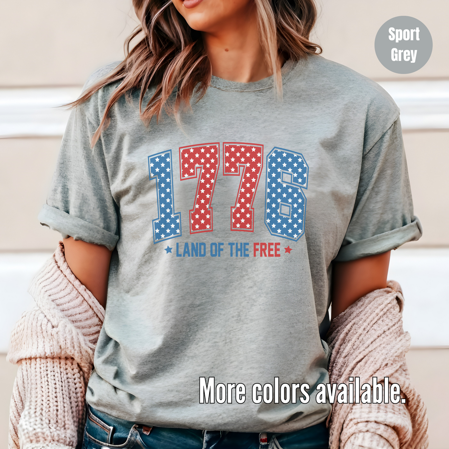 1776 Land Of The Free T-Shirt