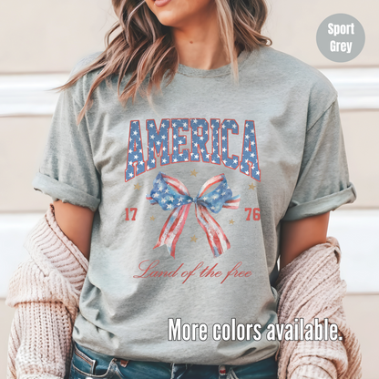 America Land Of The Free 1776 Unisex Softstyle T-Shirt