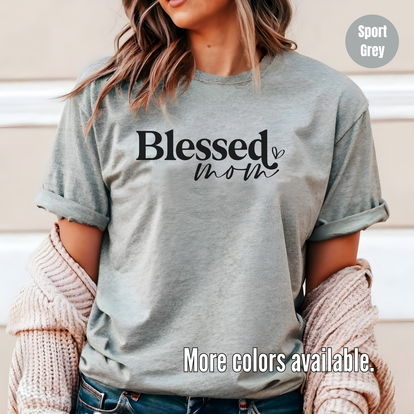 Blessed Mom Softstyle T-Shirt