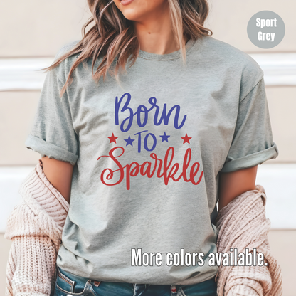 Born To Sparkle Unisex Softstyle T-Shirt