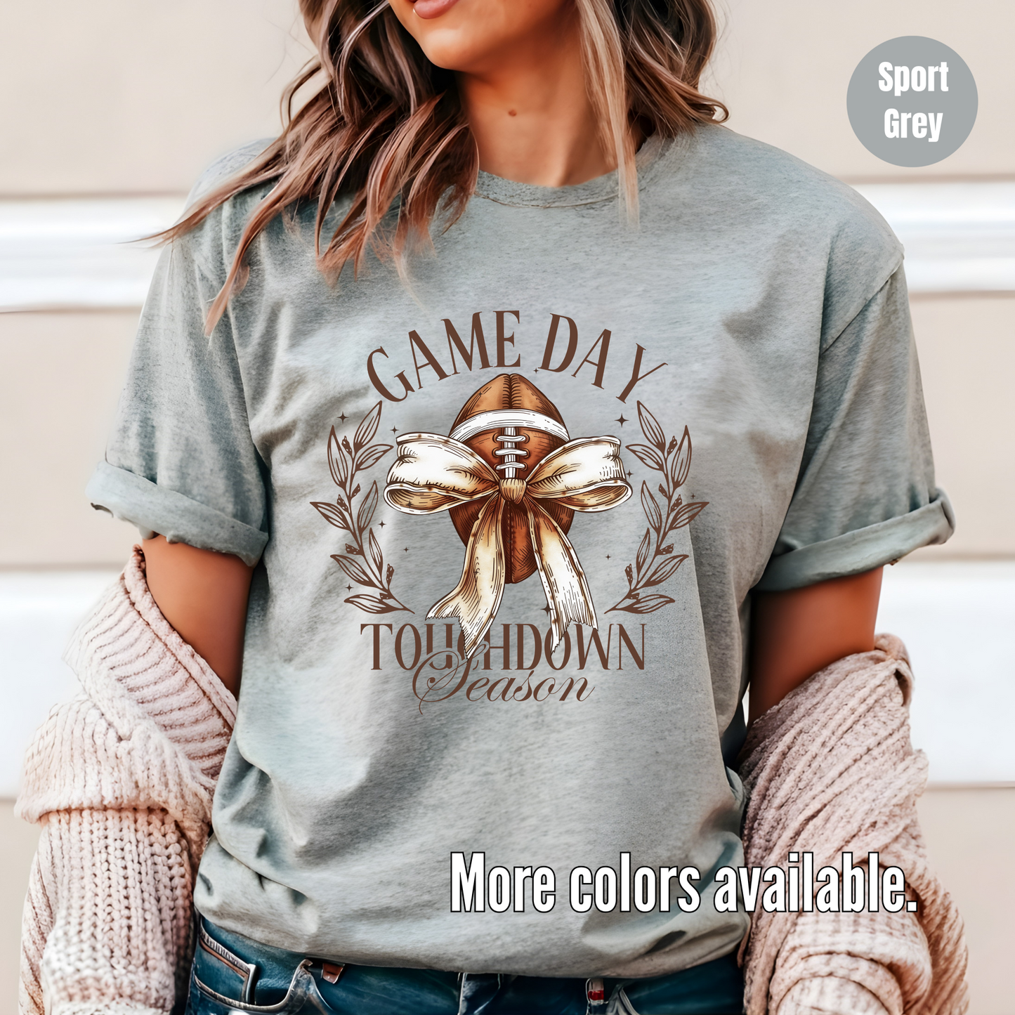 Game Day Touchdown Season Coquette T-Shirt