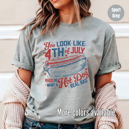 Hot Dog Real Bad Unisex Softstyle T-Shirt