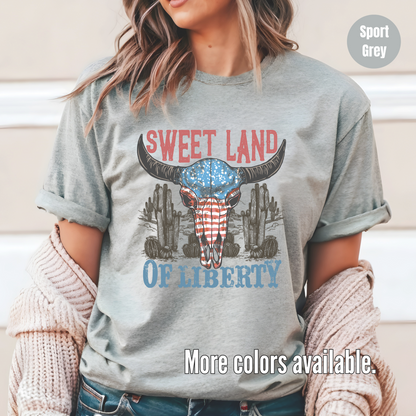 Sweet Land Of Liberty Unisex Softstyle T-Shirt