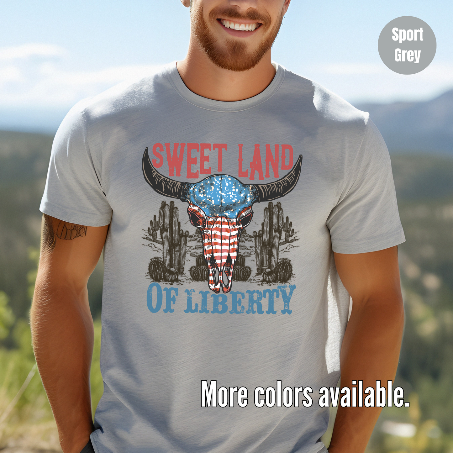 Sweet Land Of Liberty Unisex Softstyle T-Shirt