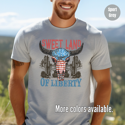 Sweet Land Of Liberty Unisex Softstyle T-Shirt