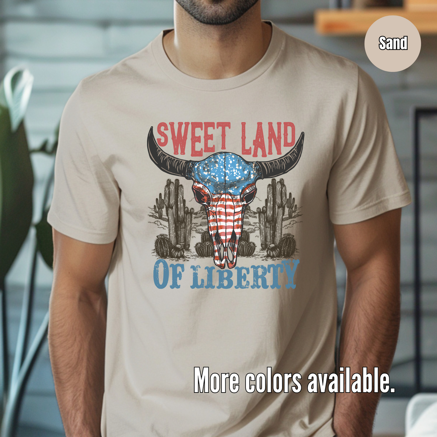 Sweet Land Of Liberty Unisex Softstyle T-Shirt