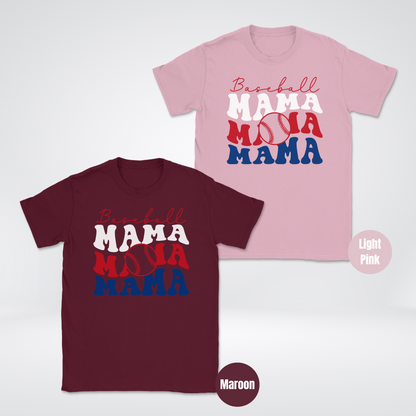 Baseball Mama Unisex Softstyle T-Shirt