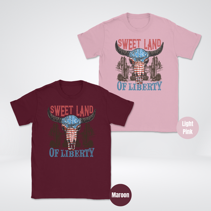 Sweet Land Of Liberty Unisex Softstyle T-Shirt