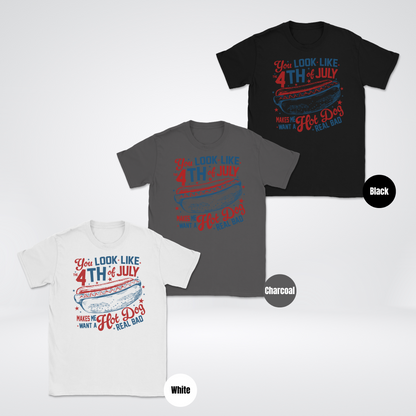 Hot Dog Real Bad Unisex Softstyle T-Shirt